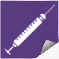 Vaccinated Injected Syringe