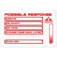 Terminator Responses — Autocollants et stickers