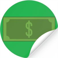 Dollar Bill, Gift Dollar Bill — Autocollants et stickers