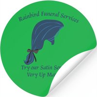 Midsomer Maniacs - Rainbird Funeral Services — Autocollants et stickers