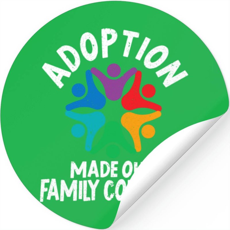 Adoption Made Our Family Complete Gotcha Day — Autocollants et stickers