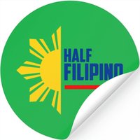 Half Filipino - Filipino Stickers — Autocollants et stickers
