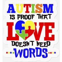 Autism Love, Autism Love — Autocollants et stickers