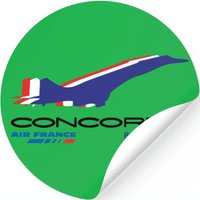 Concorde Stickers Air France British Airways — Autocollants et stickers