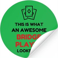 Bridge Card Game Kartenspiel Jeu De Cartes — Autocollants et stickers