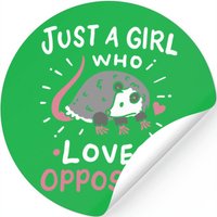 Opossum Possum Opossum Lover — Autocollants et stickers