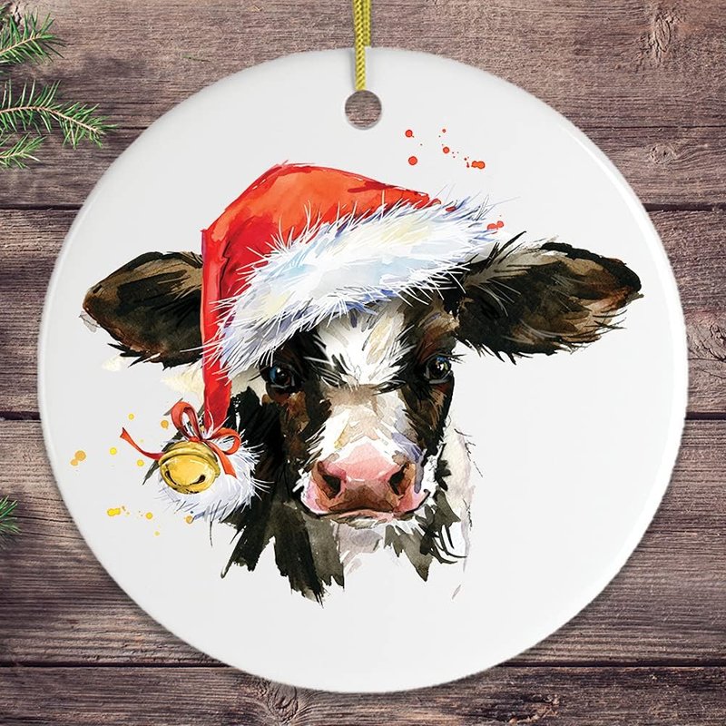 Farm Animal Themed Christmas Ornaments — Ornaments