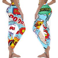 Comic Pop Art Leggings
