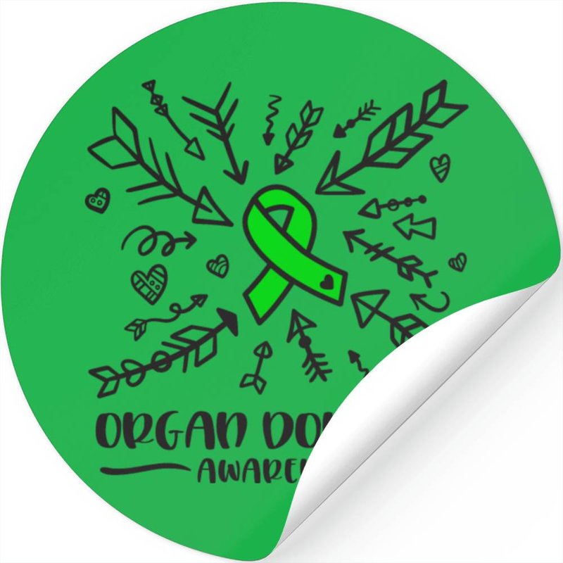 Organ Donation Awareness, Organ Donor — Stickers & Decals