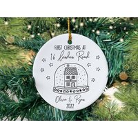 Personalised First Christmas In Our New Home Ornament — Ornaments