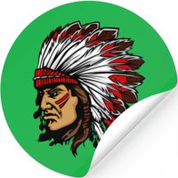 American Indian Warrior — Autocollants et stickers