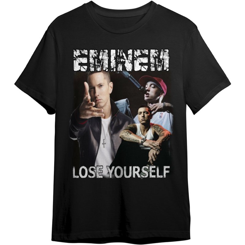 Eminem Shirt, Vintage Rap Shirt, Graphic Tee Design — T-shirts pour hommes