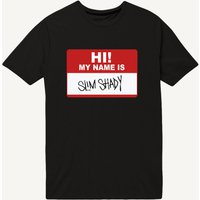 Vintage Style Eminem Shirt, Eminem 1999 Hi My Name Is Slim Shady Shirt — Mens T Shirts