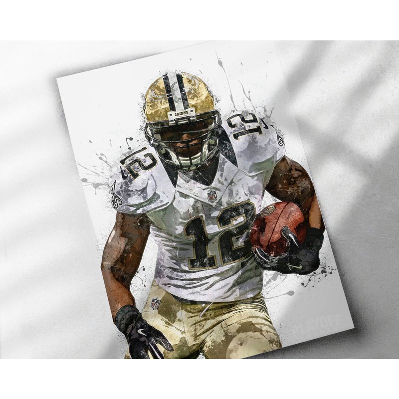 Marques Colston Poster, New Orleans Saints — Affiches et impressions