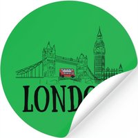 London Skyline/london Tourist Gift/london Hometown — Autocollants et stickers