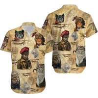 Pilot Cat Hawaiian Shirt, Hawaii Aloha Vibe Shirt