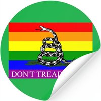 Don't Tread On Me Lgbt Pride — Autocollants et stickers