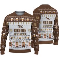 Bird Dog Whiskey Ugly Christmas Sweater
