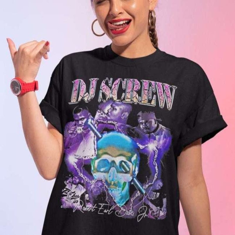 Dj Screw 90s Inspired Vintage T Shirt