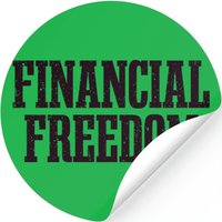 Financial Freedom Vintage Typography