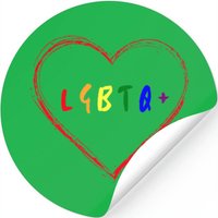 Lgbtq+ | Lgbtqi+ | Queer | Ally — Stickers & Decals