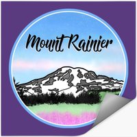 Mount Rainier — Stickers & Decals