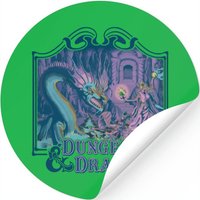 Dungeons Dragons Classic- Basic Rule — Stickers & Decals