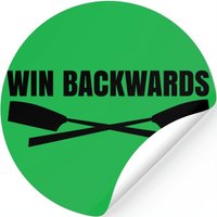 Win Backwards — Autocollants et stickers