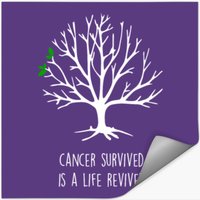Coping With Cancer Survivorship Themes — Stickers & Decals