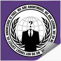 Anonymous — Autocollants et stickers