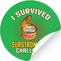 I Survived Surstromming Challenge Yellow Present