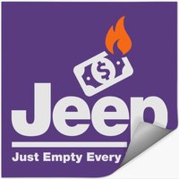 Jeep - Just Empty Every Pocket — Stickers & Decals