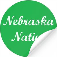 Nebraska Native | Nebraska State — Stickers & Decals