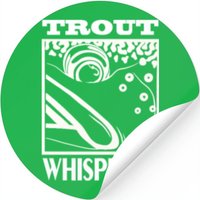 Trout Whisperer Fly Fishing For Fly Fisherman — Autocollants et stickers