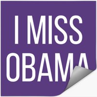 I Miss Obama - Joe Biden 2020 Anti-trump — Stickers & Decals