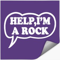 Help I M A Rock — Autocollants et stickers