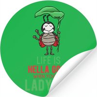 Ladybug Ladybug Beetle Insect — Autocollants et stickers