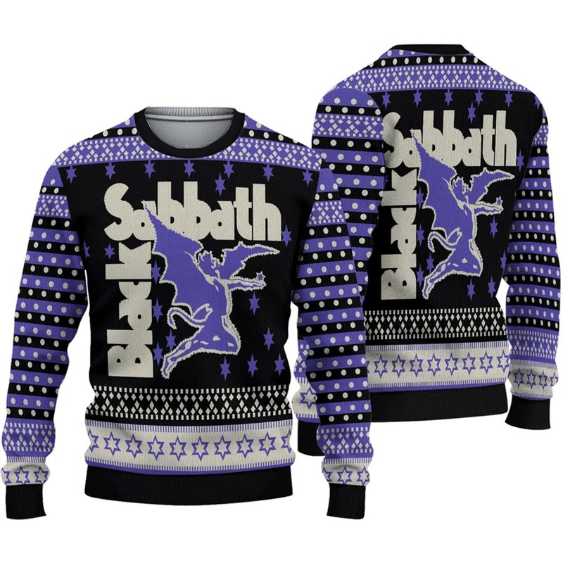 Black Sabbath Band 3d Sweater