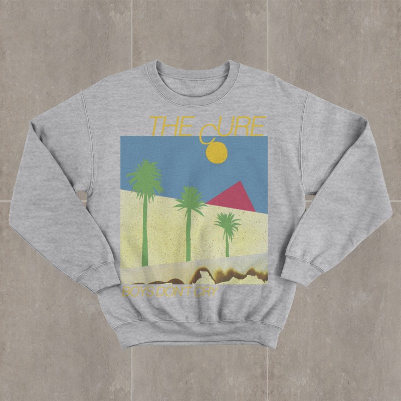 The Cure Boys Don't Cry Sweatshirt — Sweats à capuche pour hommes