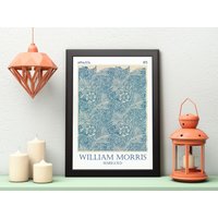 William Morris Art Print, William Morris Exhibition Poster