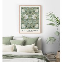 William Morris Pimpernel Print, Museum Exhibition Art Poster