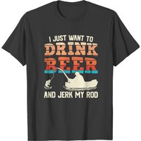 Beer Fishing Beer And Fishing T-shirts — T-shirts pour hommes