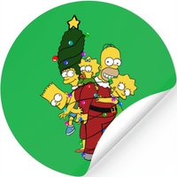Christmas Simpsons Family Tree