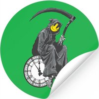 Banksy Grim Reaper Clock — Autocollants et stickers