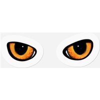 Cat Eyes Evil Orange Eyes Scary Eye — Autocollants et stickers