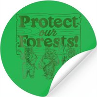 New Ewoks Protect Our Forests Camp Graphic — Autocollants et stickers