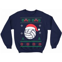 Volleyball Ugly Christmas Sweatshirt — Sweats à capuche pour hommes