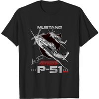 P51 Mustang Ww2 Fighter Aircraft P51 Mustang W W2 Fighter Aircraft T-shirts