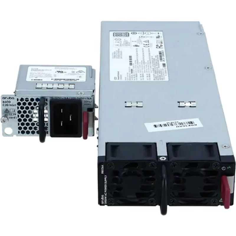 HP R0X36A | Aruba 3000-Watts 200-240V 50-60Hz 80-Plus Platinum Hot-Pluggable Redundant Power Supply for CX 6400 Series Switch — Power Supplies