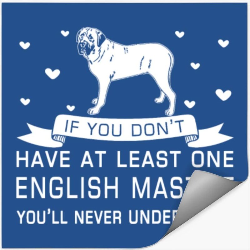 English Mastiff — Stickers & Decals